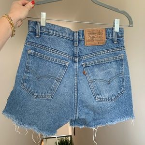 Vintage Levis cutoffs ORANGE TAG (65’ or 70’s)